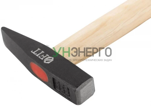 Молоток кованый 100г деревянная ручка FIT 44201 фото 5
