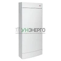 Щит слаботочный навесной Unix 4 габарит IP41 бел. дверь PROxima EKF ux-4m-nw