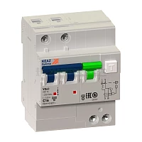 Выключатель автоматический дифференциального тока 2п C 40А 300мА тип A 6кА OptiDin VD63 УХЛ4 КЭАЗ 103468