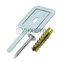 Комплект для крепления ОКЛ с использ. самореза дюбеля и хомута FR ПР-40 (уп.100шт) Промрукав PR08.5201
