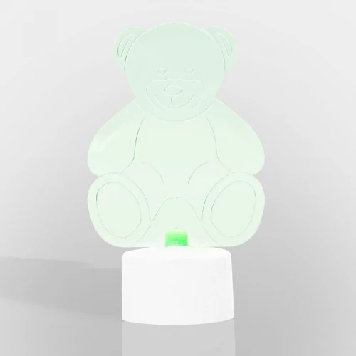 Фигура светодиодная "Мишка 2D" 1LED RGB 0.1Вт IP20 на подставке элементы питания 3хAG13(LR44) (в компл.) Neon-Night 501-047 фото 8