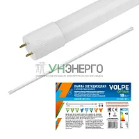 Лампа светодиодная Optima LED-T8-24W/DW/G13/FR/FIX/O 24Вт матовая 6500К холод. бел. G13 неповорот. (упак. рукав) Volpe UL-00003087