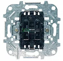 Механизм переключателя 2-кл. 2мод. СП 10А IP20 250В ABB 2CLA812200A1001