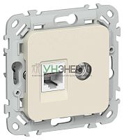 Розетка 2-м СП FLITE РКТВ5е-2-0-ФлСл RJ45/TV кат.5E UTP механизм сливочный IEK FI-AK22-1-K86 Розетка 2-м СП FLITE РКТВ5е-2-0-ФлСл RJ45/TV кат.5E UTP механизм сливочный IEK FI-AK22-1-K86