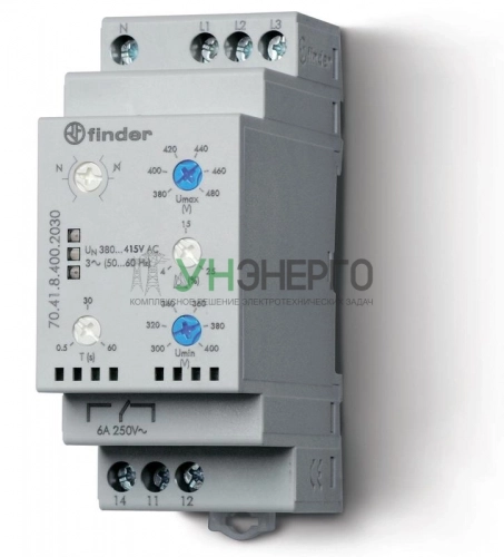 Реле контроля фаз FINDER 704184002030