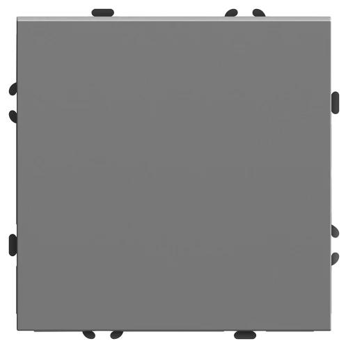 Переключатель 1-клавишный (механизм), STEKKER, 250В, 10A, серия Эмили, RSW10-5105-10, платиново-серый, soft touch 49945
