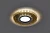 Светильник встраиваемый с LED подсветкой Feron CD981 потолочный MR16 G5.3 прозрачный, золото 32438