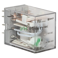 Реле промежуточное RPA 22/3 6A 110В DC AVERES EKF rpa-22-3-110DC Реле промежуточное RPA 22/3 6A 110В DC AVERES EKF rpa-22-3-110DC