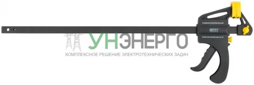 Струбцина нейлоновая пистолетная 450х600х60мм FIT 59269