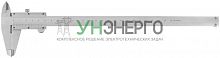 Штангенциркуль металлический нержавеющий 250мм/0.02мм пластик. кейс FIT 19846 Штангенциркуль металлический нержавеющий 250мм/0.02мм пластик. кейс FIT 19846