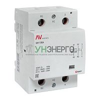 Контактор модульный КМ 100А 1NC+1NO 230В AC (3 мод.) AVERES EKF km-av-3-100-11-230V