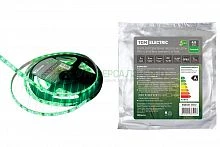 Лента светодиодная SMD2835-60 LED/м-IP65-12 В-4.8 Вт/м-зелёный (5 м) TDM