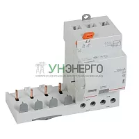Блок дифференциальной защиты 4п 40А 300мА тип A 3мод. DX3 Leg 410528