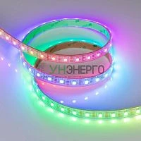 Лента светодиодная SPI-P-B60-12mm 5V RGB-PX1-BPT 12Вт/м IP66 5060 герметичная бегущий огонь (уп.5м) Arlight 041167