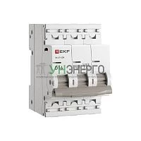Выключатель автоматический модульный 3п D 16А 6кА ВА 47-63N PROxima EKF M636316D Выключатель автоматический модульный 3п D 16А 6кА ВА 47-63N PROxima EKF M636316D
