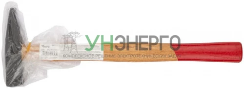 Молоток слесарный "Оптима" 200г деревянная ручка КУРС 44102 фото 3