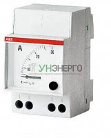 Амперметр переменного тока AMT 1/25 прям. вкл. ABB 2CSM310070R1001 Амперметр переменного тока AMT 1/25 прям. вкл. ABB 2CSM310070R1001