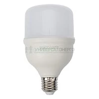 Лампа светодиодная 30Вт 6500К холод. бел. E27 2850лм высокомощная с переходником на E40 Rexant 604-069