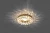 Светильник встраиваемый Feron CD4141 потолочный MR16 G5.3 прозрачный, без лампы, золотистый 19287