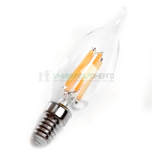 Лампа светодиодная Feron LB-718 Свеча на ветру E14 15W 4000K 38263 фото 3