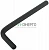 Ключ шестигранный CrV 7мм FIT 64107