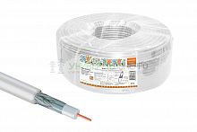 Кабель коаксиальный RG 6 CCS (100м) для внутр. прокладки белый народный Кабель коаксиальный RG 6 CCS (100м) для внутр. прокладки белый народный
