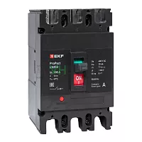 Выключатель автоматический 3п 100А 25кА LS250 ProPact EKF mccb-250-25-3-100-ls