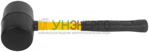 Киянка 80мм 900г фибергласовая ручка резинов. FIT 45495 фото 4