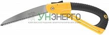 Ножовка садовая складная мелкий каленый зуб 3D заточка 180мм FIT 40590 Ножовка садовая складная мелкий каленый зуб 3D заточка 180мм FIT 40590