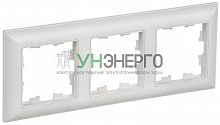 Рамка 3-м BRITE РУ-3-БрАБ арктич. бел./бел. IEK BR-M32-12-K91 Рамка 3-м BRITE РУ-3-БрАБ арктич. бел./бел. IEK BR-M32-12-K91