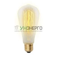 Лампа накаливания IL-V-ST64-60/GOLDEN/E27 60Вт E27 220-230В Uniel UL-00000482 Лампа накаливания IL-V-ST64-60/GOLDEN/E27 60Вт E27 220-230В Uniel UL-00000482