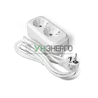 Удлинитель 2х5м с заземл. IP20 Е-302А ПВС 3х1.5 Universal 1719