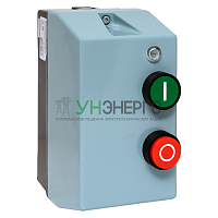 Пускатель в корпусе КМЭ 9А 230В с РТЭ Ir-1.6-2.5А и индикатором IP65 EKF ctrp-r-9-230v-2.5A-led