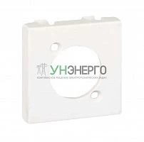 Плата для разъема типа XLR 45х45мм алюм. Simon Connect K122-8