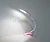 Настольный светодиодный светильник Feron DE1708 5W, розовый 24188