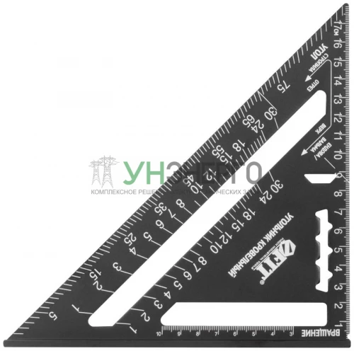 Угольник кровельный цельнометаллический профи 180х180мм FIT 19273