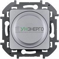 Светорегулятор поворотный СП Inspiria 300Вт без нейтрали механизм алюм. IEK 673792