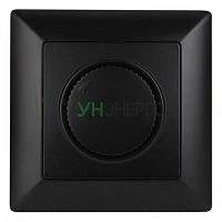 Светорегулятор поворотный СП Solo 4-401-05 600Вт 230В IP20 антрацит Intro Б0053709
