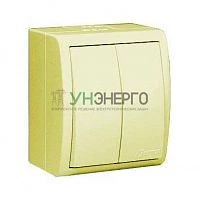 Выключатель 2-кл. ОП Simon 15 Aqua 10А IP54 с подсветкой винтов. зажим сл. кость Simon 1594399-031 Выключатель 2-кл. ОП Simon 15 Aqua 10А IP54 с подсветкой винтов. зажим сл. кость Simon 1594399-031