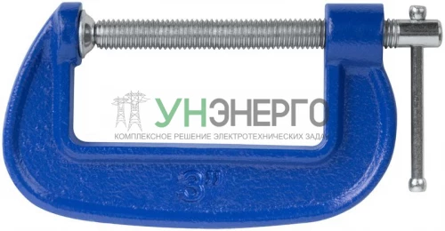 Струбцина тип "G" 75мм MOS 59193М фото 6