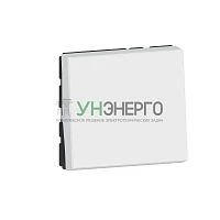 Выключатель кнопочный 2мод. Mosaic 6А бел. Leg 278040L Выключатель кнопочный 2мод. Mosaic 6А бел. Leg 278040L