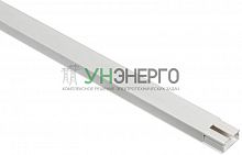 Кабель-канал 1-секц. 40х20 L2100 пластик DLPlus без перегородки бел. ИЭК Leg 030027
