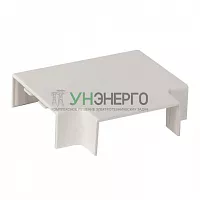 Угол T-образный 40х16 бел. Plast PROxima (уп.4шт) EKF tchw-40-16x4