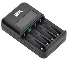 Устройство зарядное NiMH/CD 1-4 AA/AAA авто 1800мА LCD IEK ABC11-4-4-ACO-A-180-LCD Устройство зарядное NiMH/CD 1-4 AA/AAA авто 1800мА LCD IEK ABC11-4-4-ACO-A-180-LCD