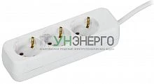 Удлинитель 3х3м 10А У03 ПВС 3х1 бел. UMA IEK UM-YP10-10-03-03-Z-K01 Удлинитель 3х3м 10А У03 ПВС 3х1 бел. UMA IEK UM-YP10-10-03-03-Z-K01