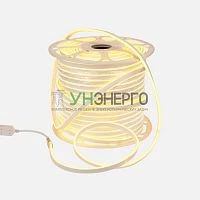 Шнур светодиодный гибкий неон SMD 8х16мм 120LED/м двустор. желт. (уп.100м) (с комплектом подкл.) Neon-Night 131-091 Шнур светодиодный гибкий неон SMD 8х16мм 120LED/м двустор. желт. (уп.100м) (с комплектом подкл.) Neon-Night 131-091