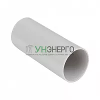 Муфта соединительная для трубы 40мм (уп.20шт) Plast EKF ms-t-40