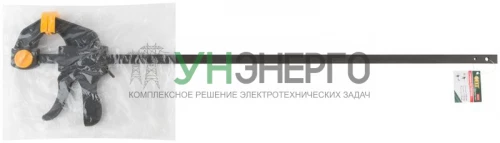 Струбцина нейлоновая пистолетная 600х770х70мм FIT 59274 фото 3