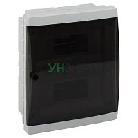 Корпус встраиваемый COMFORT ЩРВ-П-24 IP40 пластик. прозр. крышка бел. bf24cw Эра Б0067230