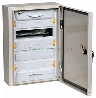 Корпус металлический ЩРн-24з-1 IP54 "UNIVERSAL" IEK MKM11-N-24-54-Z-U Корпус металлический ЩРн-24з-1 IP54 "UNIVERSAL" IEK MKM11-N-24-54-Z-U